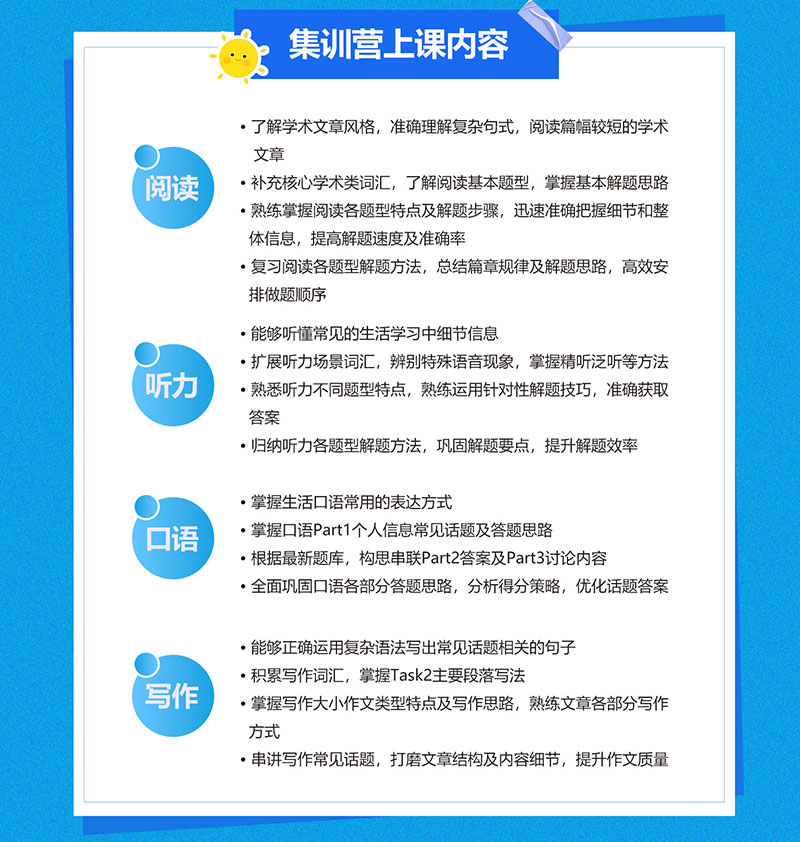 青岛朗阁暑期雅思封闭集训营 青岛朗阁暑期雅思封闭集训营